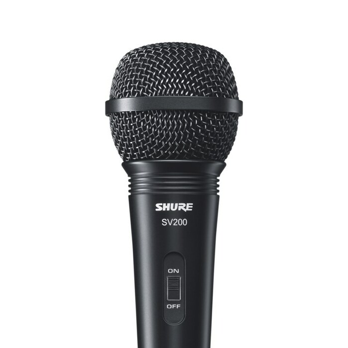 SHURE  SV200 microphone Black Karaoke microphone