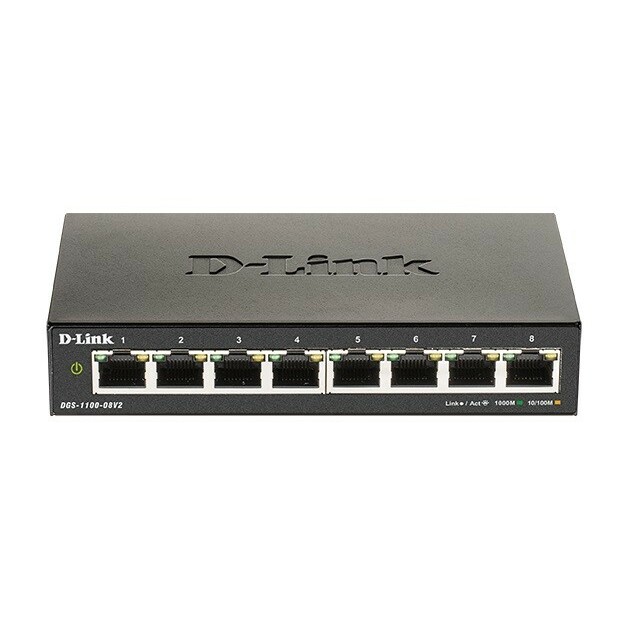 D-Link  Smart DGS-1100-08V2 8xGE | DGS-1100-08V2/E