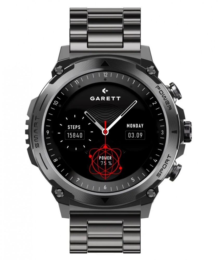 Garett Electronics  SMARTWATCH GARETT ATOM BLACK
