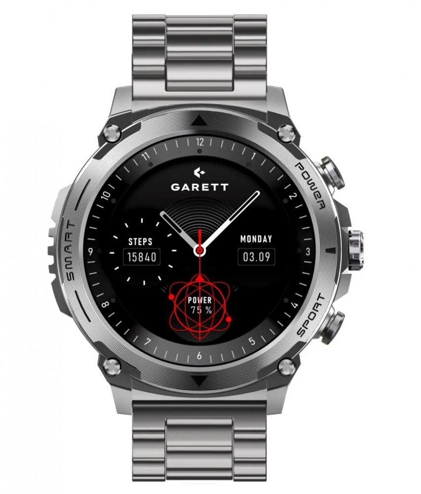 Garett Electronics  Smartwatch Garett Atom silver