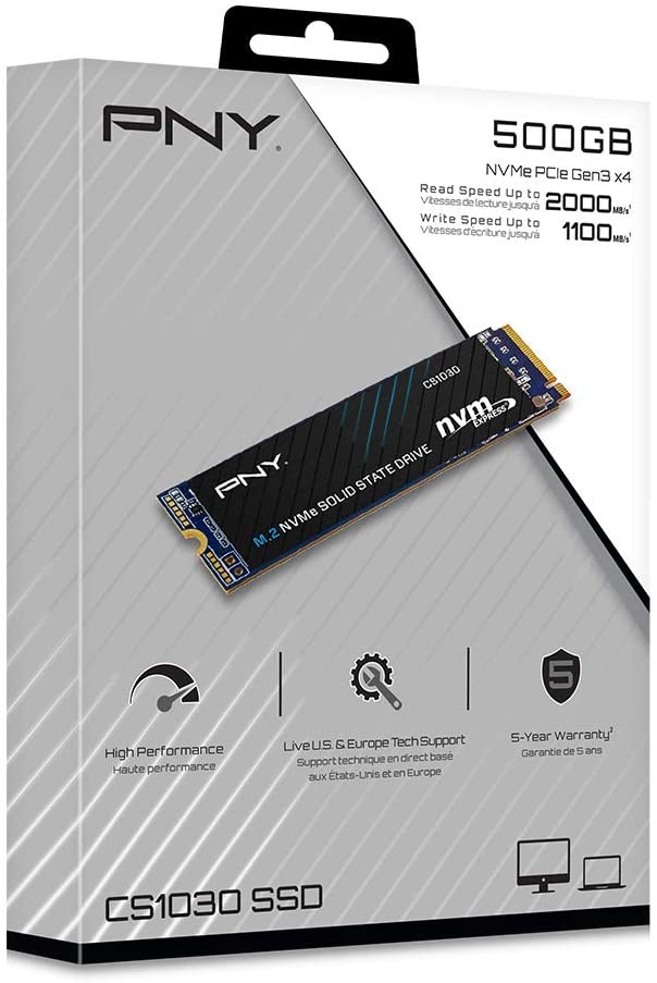 PNY  SSD drive CS1030 500GB M
