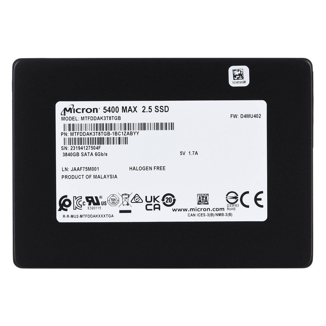 Micron SSD drive 5400 MAX 3840GB