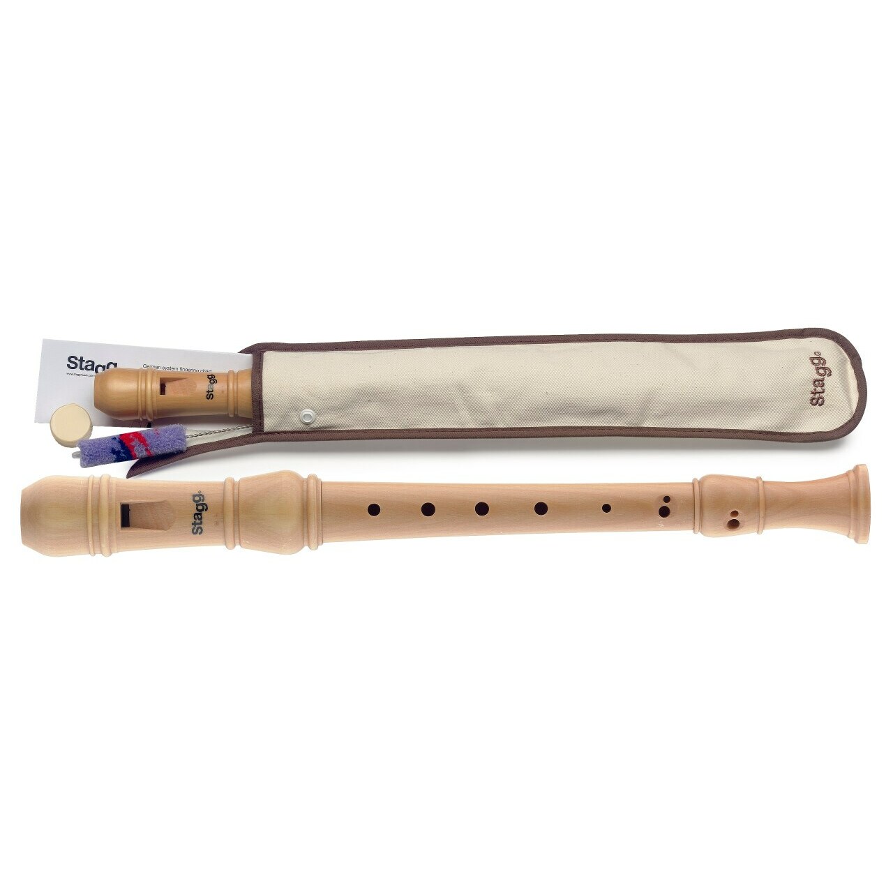 Stagg REC3-GER/WD - klonowy flet prosty