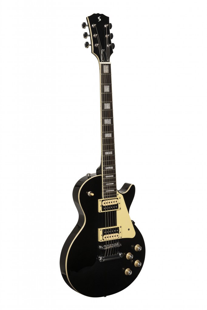 Stagg SEL-STD Black - gitara elektryczna
