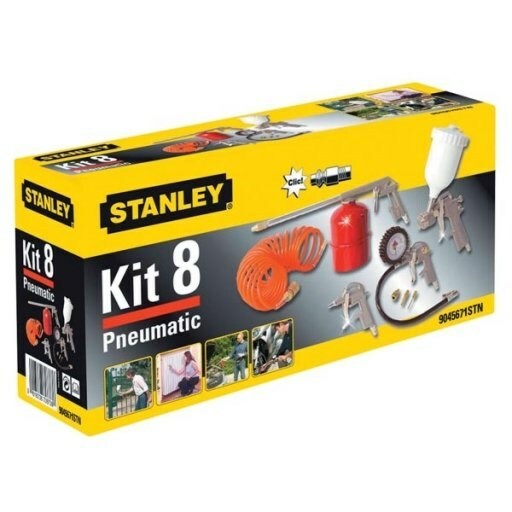 STANLEY PNEUMATIC TOOL SET 8 pcs