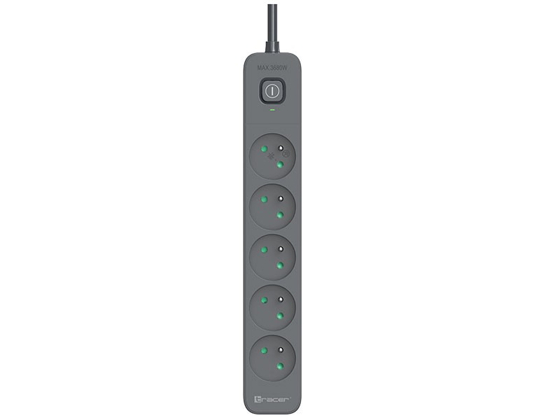 Tracer Surge protector power strip Power