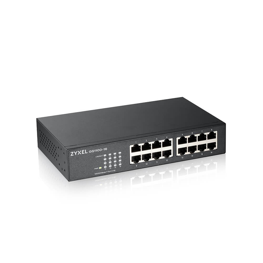 Zyxel  Switch 16 GE GS1100-16-EU0104F |