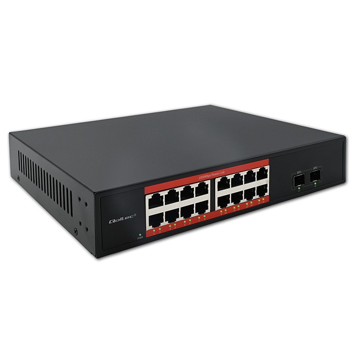 Qoltec  SWITCH Gigabit Ethernet | 16x