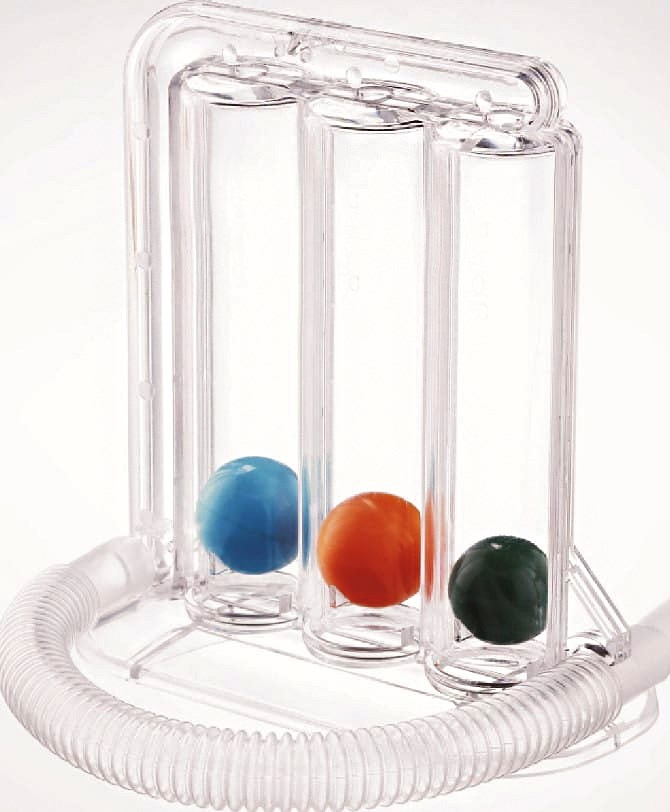 REHA FUND Three Ball Spirometer RX-1402