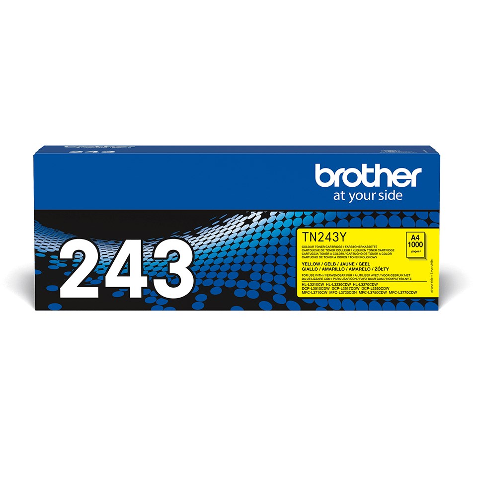 Brother Toner  TN-243Y  HL-L32XX/DCP-L35XX/MFC-L37XX | TN243Y