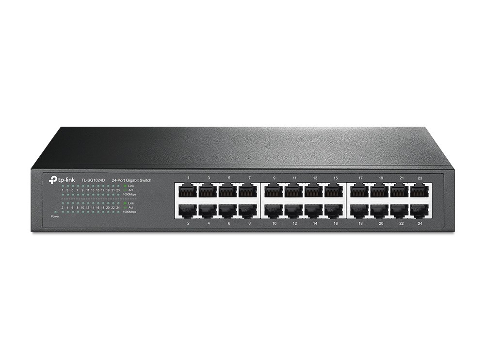 TP-LINK  24-Port Gigabit Desktop/Rackmount Network Switch