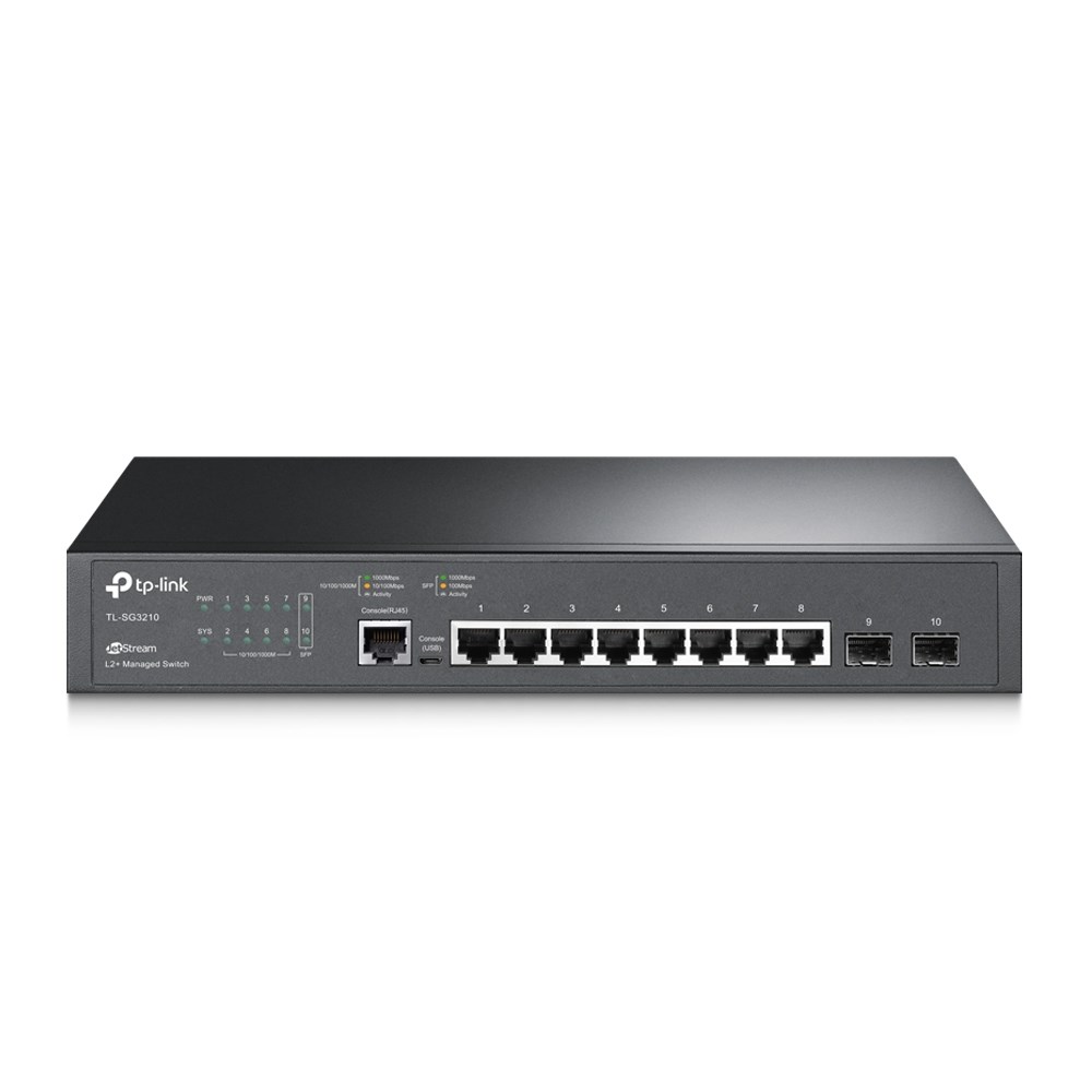 TP-LINK JetStream 8-Port Gigabit L2+ Managed