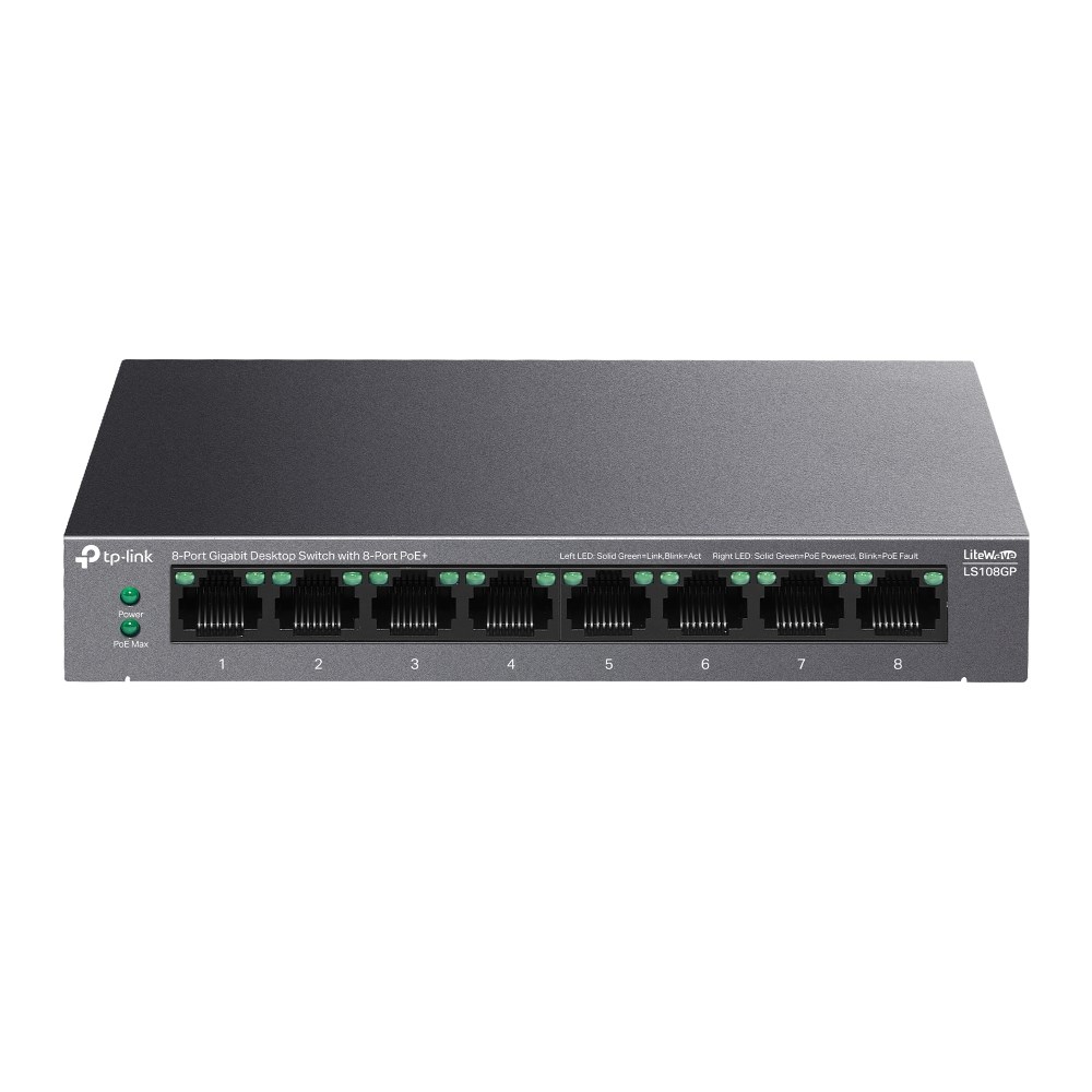 TP-LINK  LiteWave 8-Port Gigabit Desktop Switch