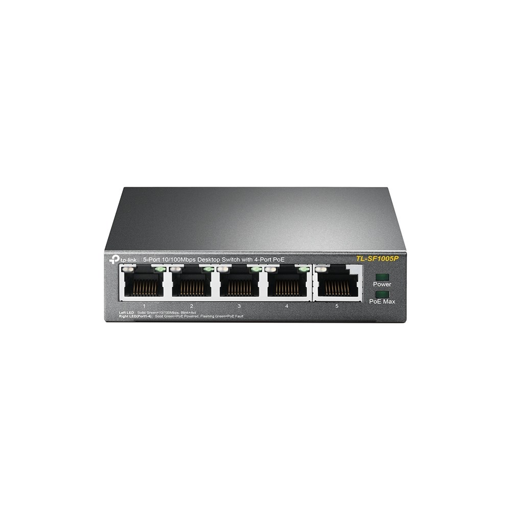 TP-LINK TL-SF1005P network switch Unmanaged Fast