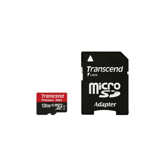 Transcend microSDXC/SDHC Class 10 UHS-I 128GB