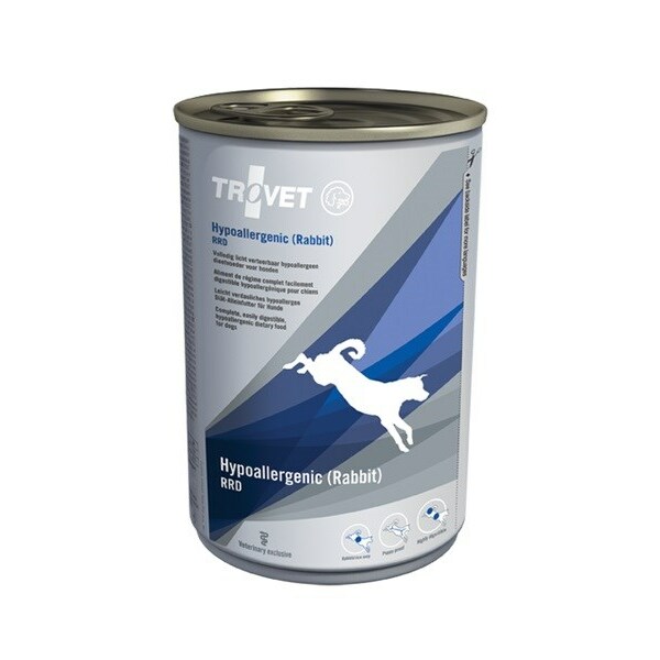 TROVET Hypoallergenic RRD with rabbit -