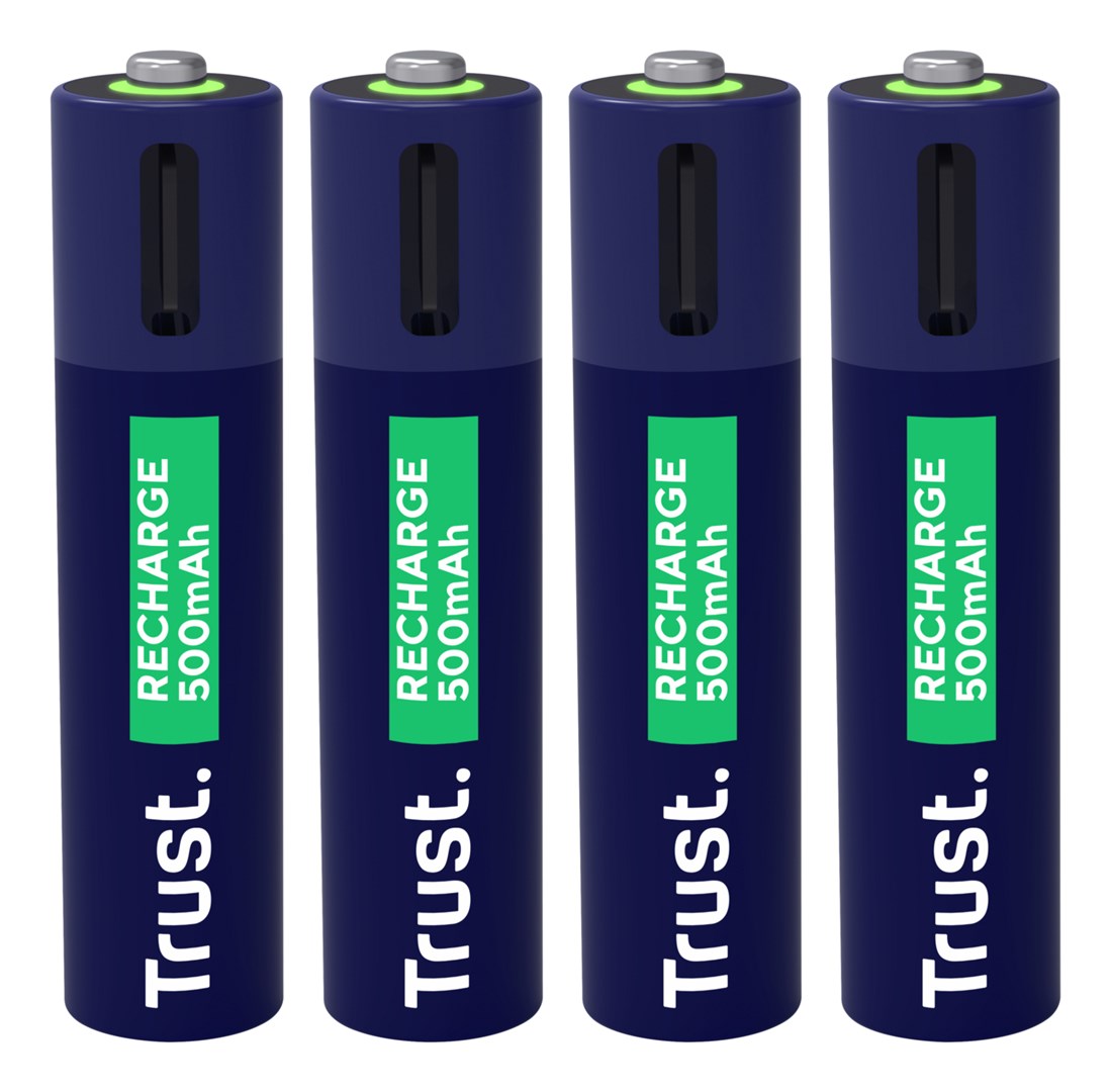 Trust  25671 - rechargeable AAA batteries
