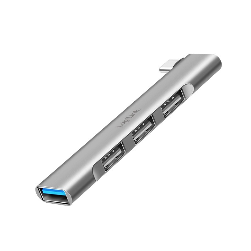 LogiLink  Ultraslim USB-C hub to 1xUSB-A