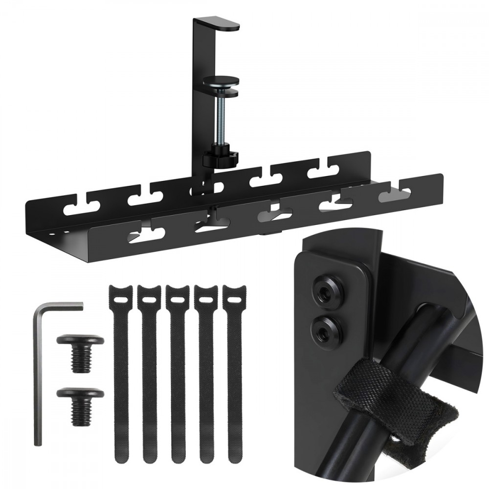 Maclean  Under-desk cable organizer, MC-105 B