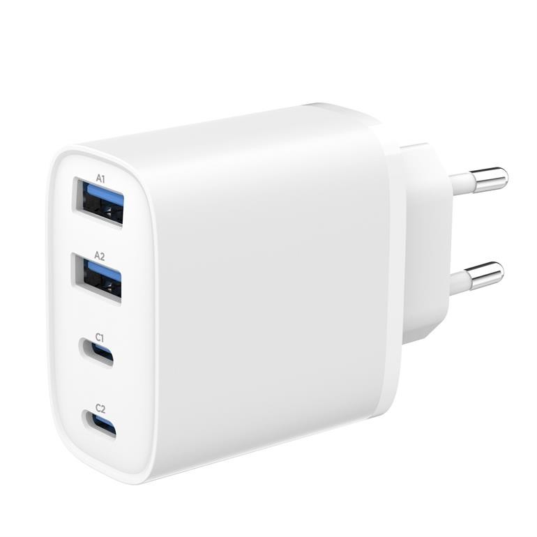Gembird  Universal charger GaN 40W LCD