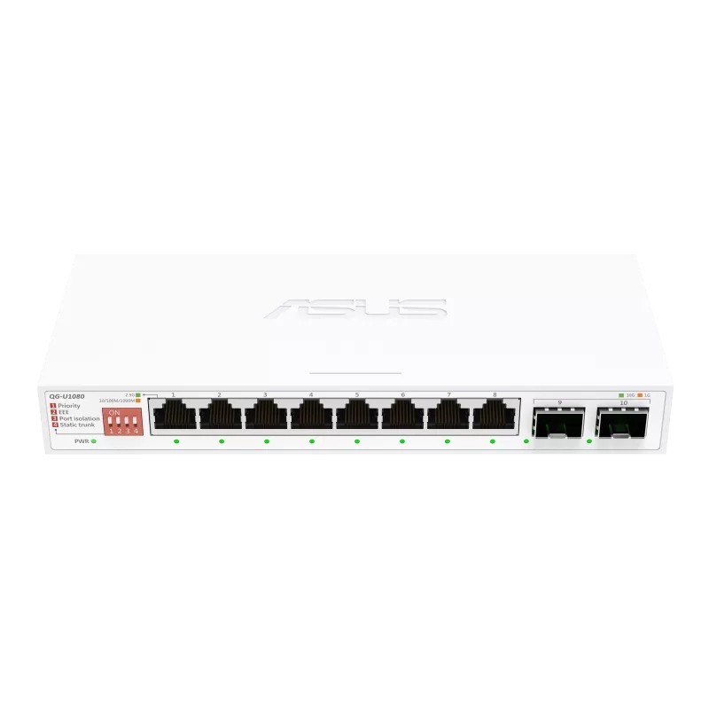 ASUS  Unmanaged Switch QG-U1080 8-Port 2