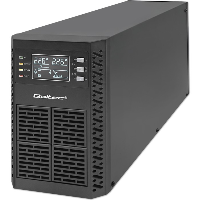 Qoltec UPS 2kVA, 2000W, PF 1