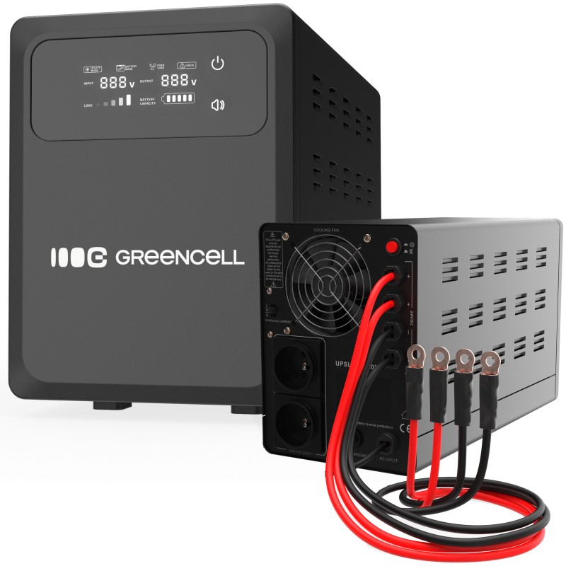 GREEN CELL UPS AVR PowerCore 1200W/2000VA