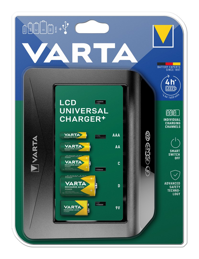 Varta Universal Charger+ battery charger AC