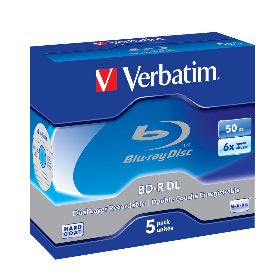 Verbatim 43748 blank Blu-Ray disc BD-R