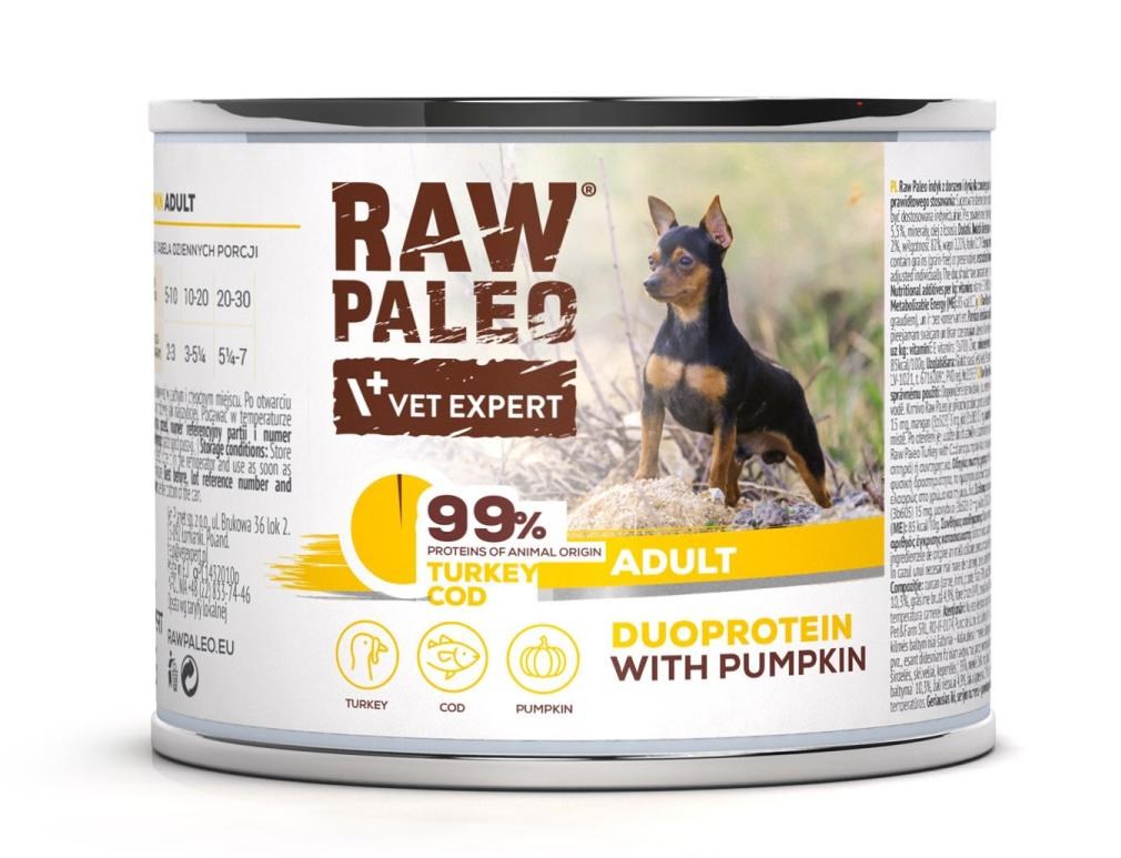 VetExpert  Raw Paleo Duoprotein Turkey &