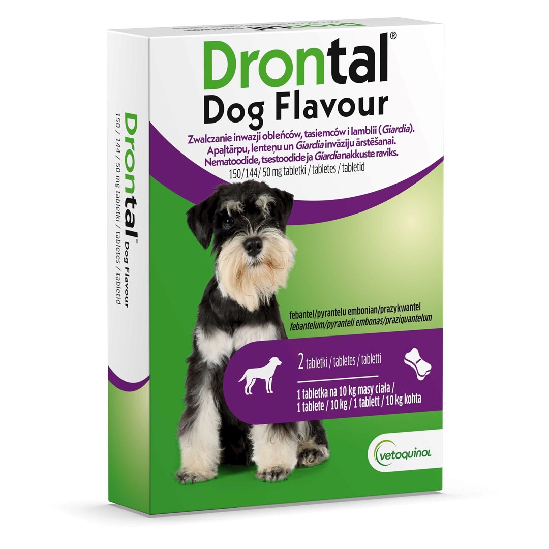 Vetoquinol  Drontal - deworming tablets for
