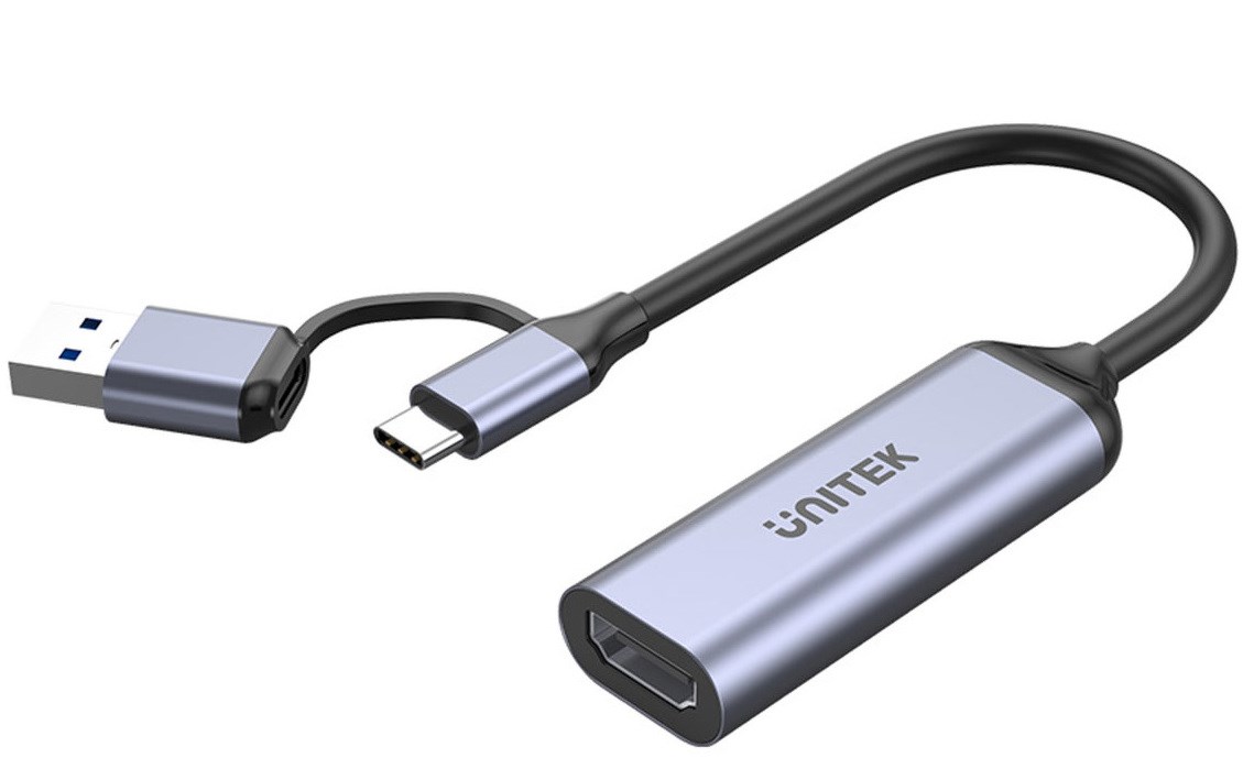 Unitek Video grabber USB-C/A, 4K HDMI