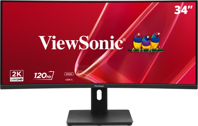 ViewSonic VA 34" UWQHD Curved Monitor