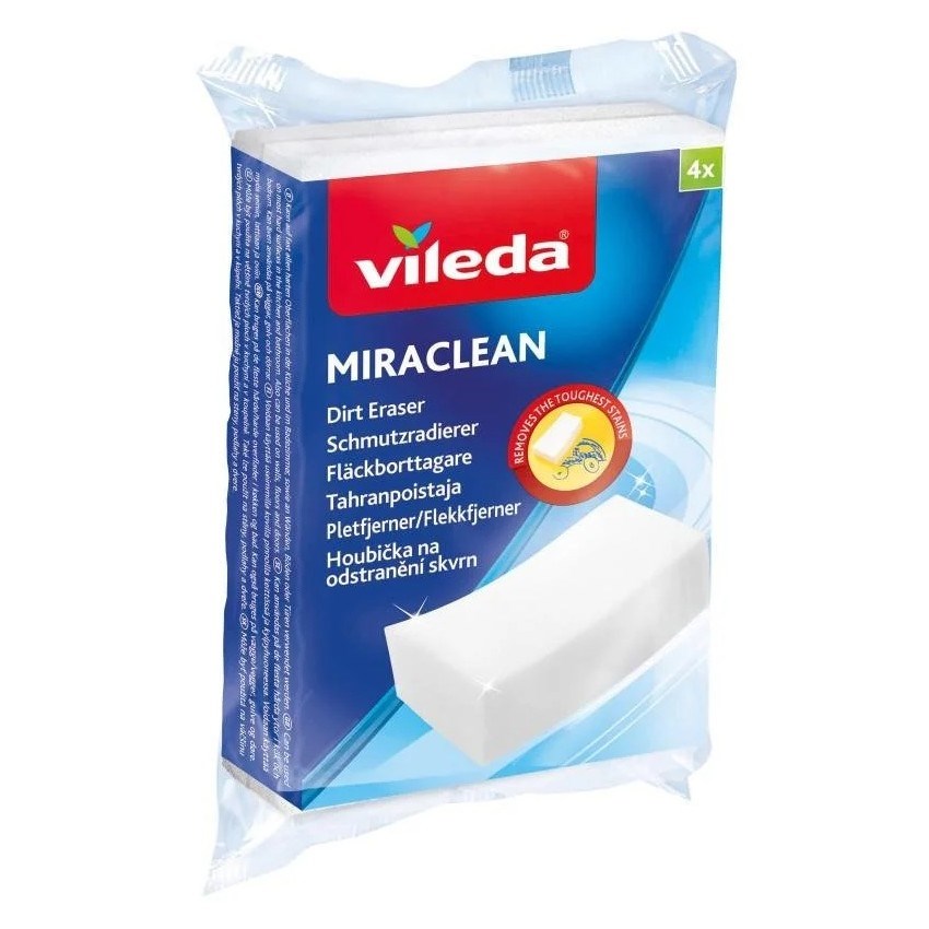 Vileda Miraclean Magic Sponge, 4-pack |