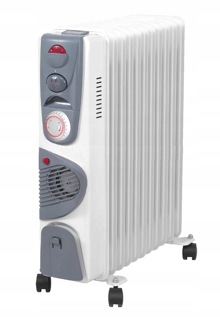 Volteno OIL-FILLED RADIATOR 11-FIN TURBO+TIMER 2500W+400W