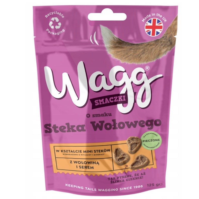 Wagg  Treats Beef steak - dog