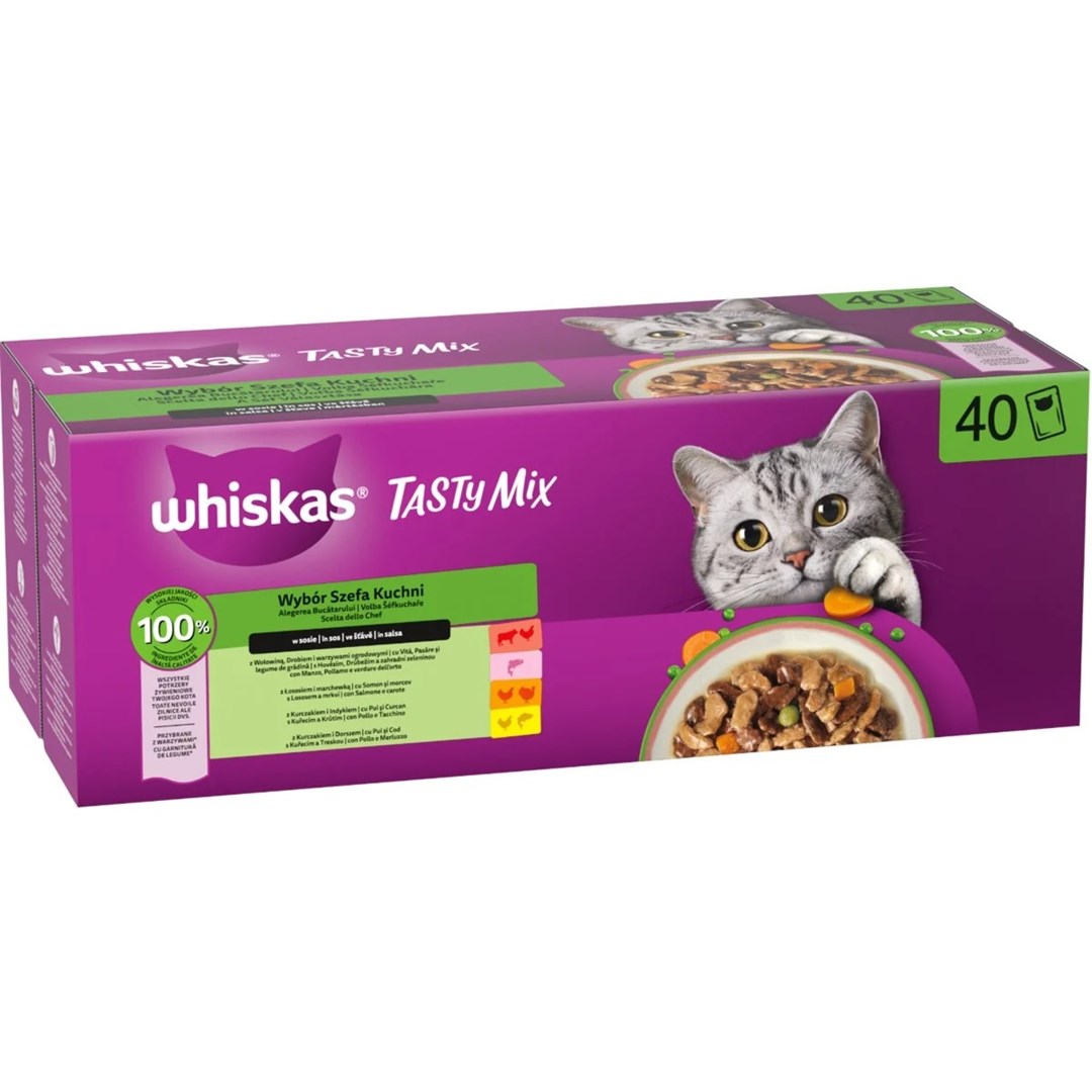 Whiskas Tasty Mix Chef`s Selection in
