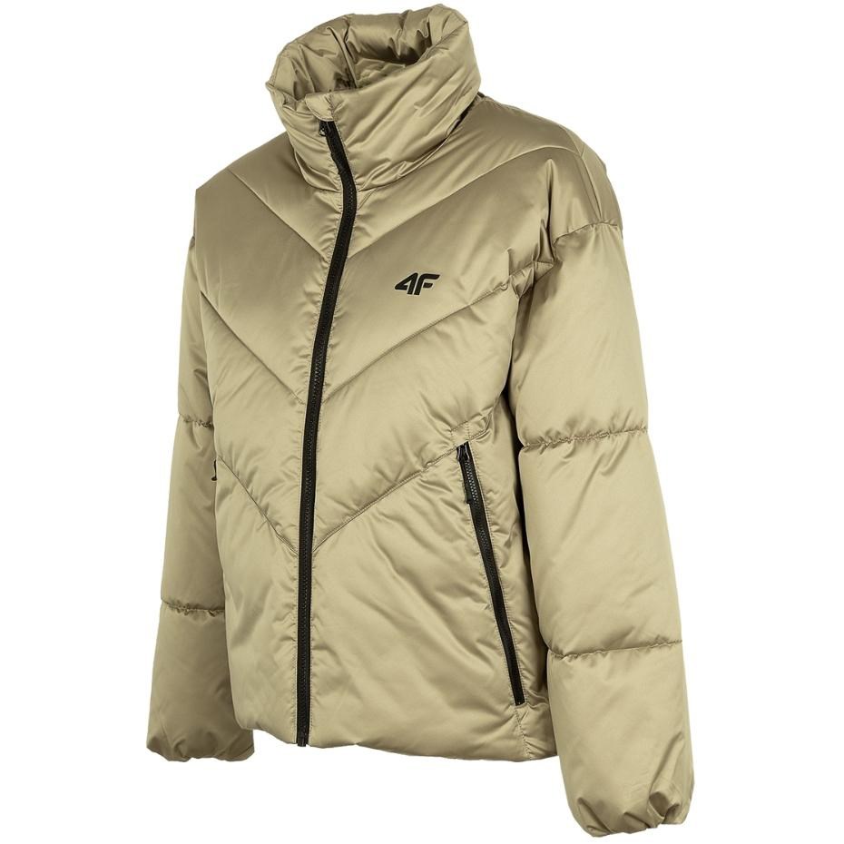 4F Women`s Jacket Olive H4Z22 KUDP019