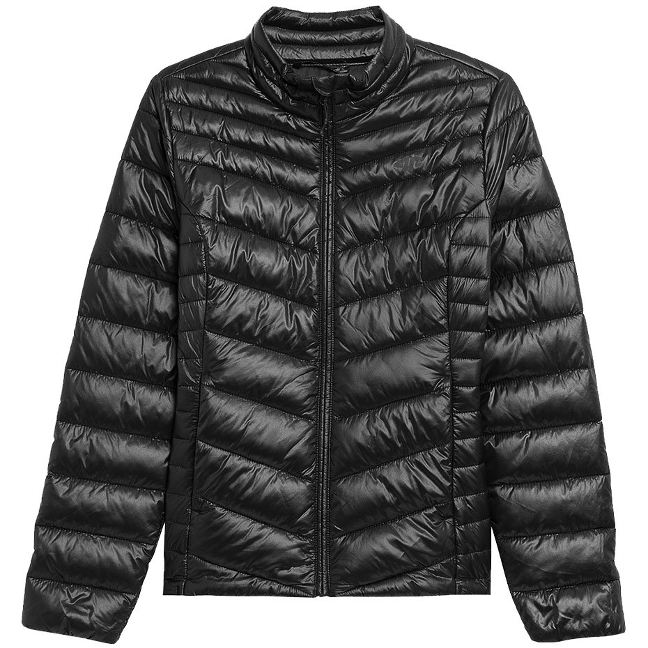4F Women`s jacket  deep black H4Z21