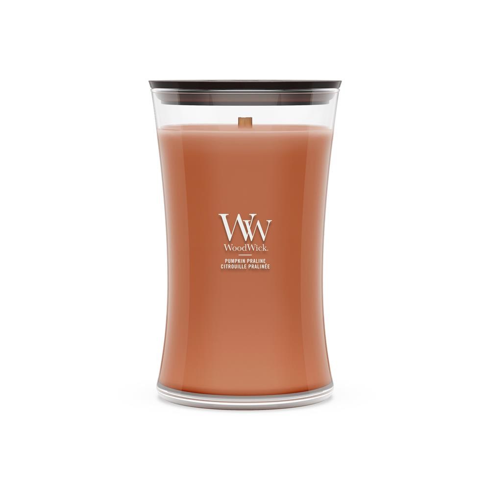 WoodWick  Pumpkin Praline wax candle Cylinder