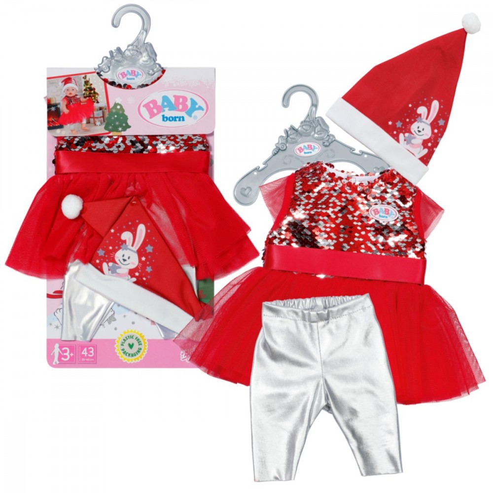 Zapf  Xmas Dress Baby Born 43