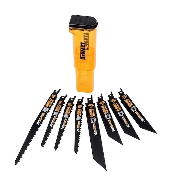 DeWalt Xtreme Runtime 8PC Recipblade Set
