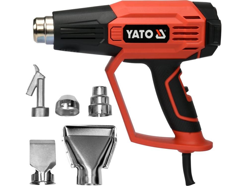 YATO  HEAT GUN 1600W 50-650C 2GEARS