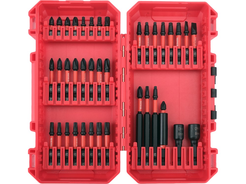 YATO Impact Screwdriver Bit Set, 39