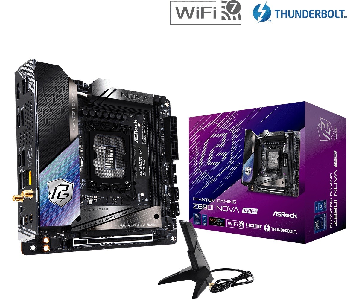 ASRock  Z890I NOVA WIFI s1851 2DDR5