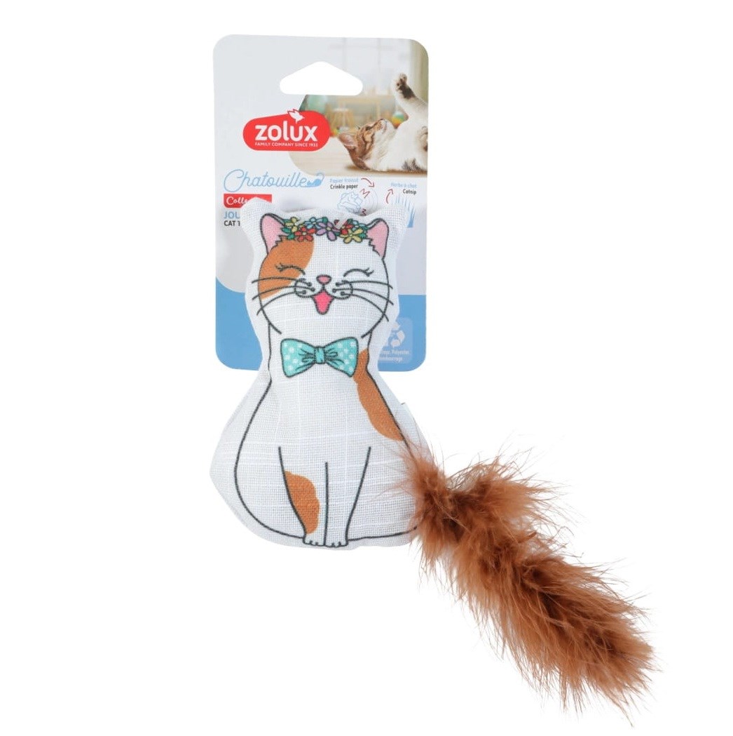 ZOLUX Chatouille Cat with feathers and